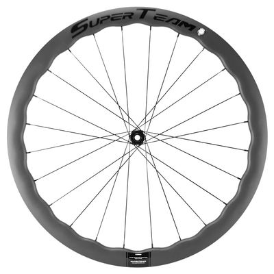 Op maat gemaakt Superteam 25mm Breedte 45mm Diepte Clincher Carbon Fiets Wielen