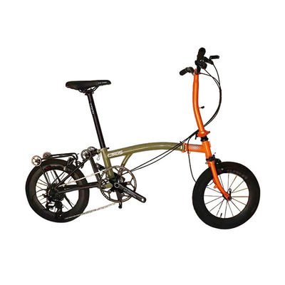 16 inch Crius vouwfiets 349 V rem 8 versnellingen 9 versnellingen Chrome-molybdeen staal frame