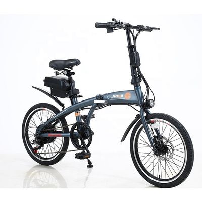 20 inch vouwbare elektrische fiets 36v 6 SPEED verwijderbare lithiumbatterie voor buitenfietsen