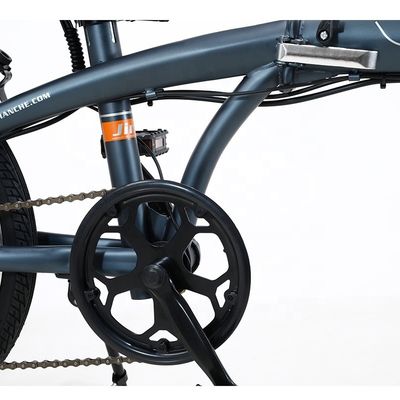 20 inch vouwbare elektrische fiets 36v 6 SPEED verwijderbare lithiumbatterie voor buitenfietsen
