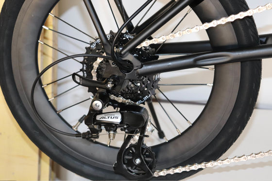 16 inch Crius vouwfiets 349 V rem 8 versnellingen 9 versnellingen Chrome-molybdeen staal frame