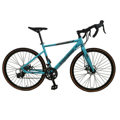 Professionele 700c Trek Bike Wegfietsen met mechanische schijfrem en 18 versnellingsbakken