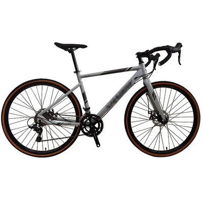 Professionele 700c Trek Bike Wegfietsen met mechanische schijfrem en 18 versnellingsbakken
