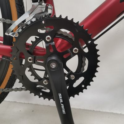 Professionele 700c Trek Bike Wegfietsen met mechanische schijfrem en 18 versnellingsbakken