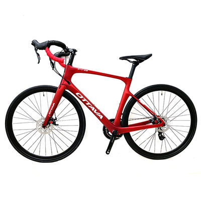 Levering 700 * 25c Carbon Road Bike met 2x11 Speed Gears en ZOOM Hydraulische rem
