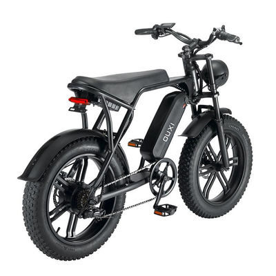 Krachtige 750W V8 motor 20 inch Fat Tire Electric Mountain Bike met 48V 15ah batterij