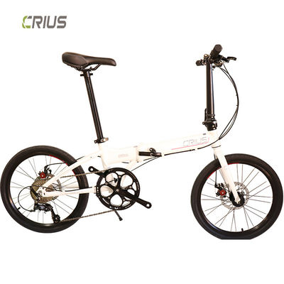 20 inch Aluminium Alloy Road Racing Folding Road Bike met voor- en achterwiel V-rem