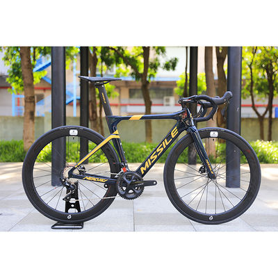 Nieuw ontworpen 700C*25 22 Speed Carbon Frame Bend Handlebar Road Bike met Vork Suspension