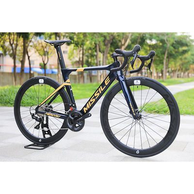 22 Speed Carbon Road Bike met 700*25C band en schijfrem 31.8*420 Carbon Handlebar