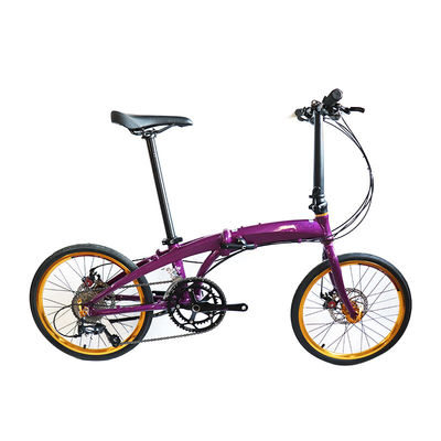 Volledig schokbestendige frame vouwfiets 20" 9 snelheid Crius Velocity-D rem voor volwassenen