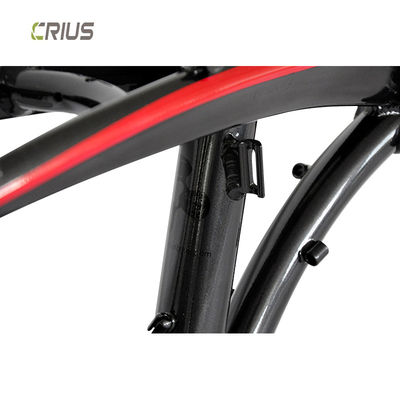 Licht legeringsmateriaal Volle ophanging 20" Velocity-D vouwfiets voor volwassenen