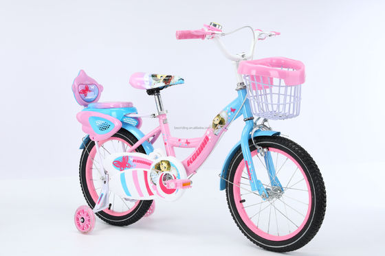 Bremsklep Kinderwiel met stalen frame en kartonnen verpakking