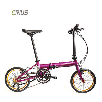 Mensen 16" Crius Shadow Standard vouwbare wegfiets met Xunjie 9s 11-28T cassette