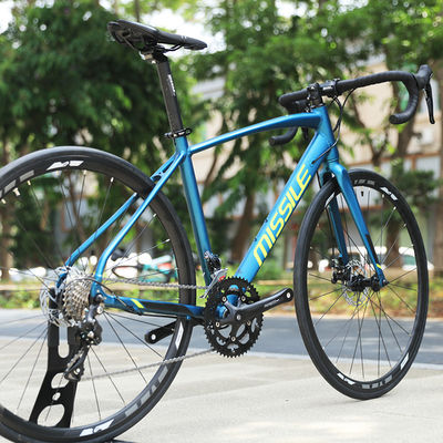 Gewone pedaal Chinese fiets Aluminium frame snelheidsfiets voor volwassenen race wegfiets