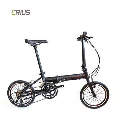 16 inch vouwbare fiets trek op de grond fiets voor milieuvriendelijk vervoer