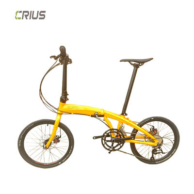 20" snelheid-D legering variabele snelheid stadsfiets voor volwassen vrouw vouwbare draagbare fiets