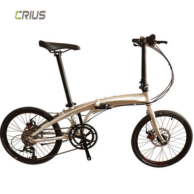 20" snelheid-D legering variabele snelheid stadsfiets voor volwassen vrouw vouwbare draagbare fiets