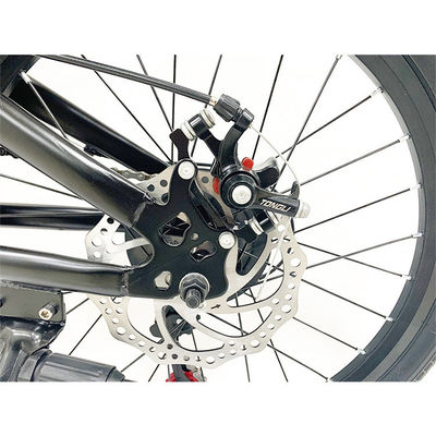 Moderne outdoor activiteiten 20 inch vouwfiets met stalen frame en 7 snelheidsversnellingen