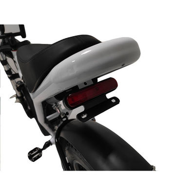 Vaste elektrische Dirt Bike Mountain City Road EBike met mechanische schijferrem in zwart
