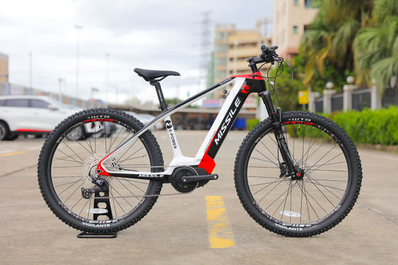 350w Bafang Motor Carbon Frame Elektrische fiets met lithiumbatterie en snelheid 50km/h