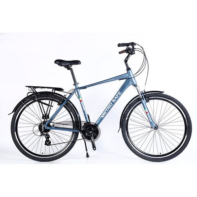 700c mannen stadsfiets met 24 versnellingen en Al Crown Sus Fork