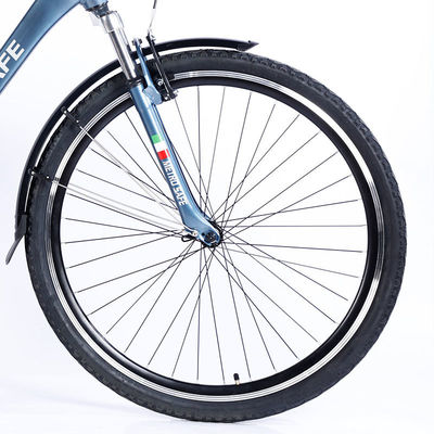 700c mannen stadsfiets met 24 versnellingen en Al Crown Sus Fork