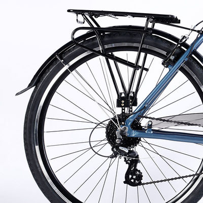 700c mannen stadsfiets met 24 versnellingen en Al Crown Sus Fork
