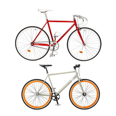 1/2*1/8*44T*170L Crankset 700C Aluminium legering Vaste versnellingsfiets voor manoeuvreerbaarheid