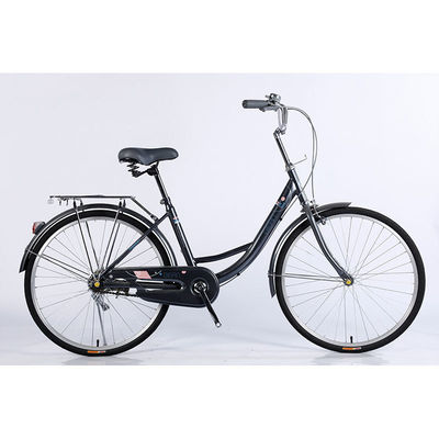 Custom Steel Frame Street Urban City Bike 26 voor vrouwen en mannen op de Europese markt