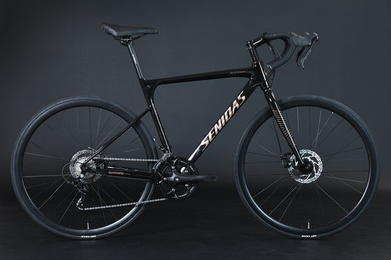 Koolstofvezel Laswegfiets 700C 2*9s 1*9s AL Frame Nice Shape AL Hub En 10kg
