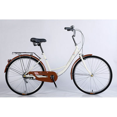 Custom Steel Frame Street Urban City Bike 26 voor vrouwen en mannen op de Europese markt
