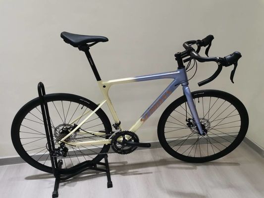 Koolstofvezel Laswegfiets 700C 2*9s 1*9s AL Frame Nice Shape AL Hub En 10kg