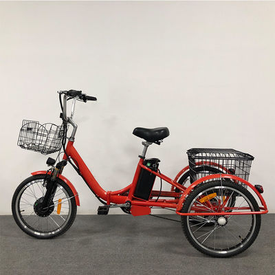 Scheerrem 26*4.0 KENDA band elektrische driewieler met LCD-scherm en opvouwbaar ontwerp