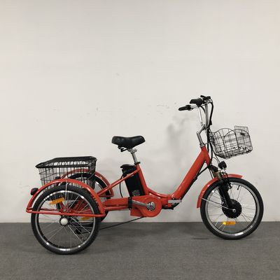 Scheerrem 26*4.0 KENDA band elektrische driewieler met LCD-scherm en opvouwbaar ontwerp