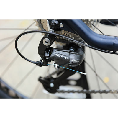 Op maat gemaakt 24 snelheid Dual Suspension Mountain Bike Frame met 27.5 * 1.95 "bandbreedte