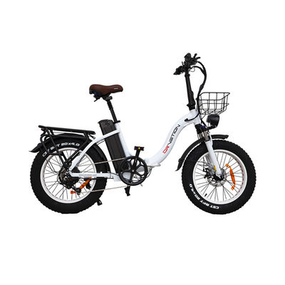 45 km/h Maximale snelheid Snelle opvouwbare elektrische stadsbergfiets met ingebouwde batterij