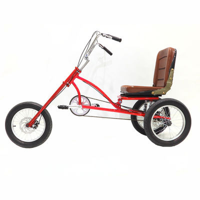 16 inch vliegwiel 18T snelheden lokale enkele snelheid 3 wielen vracht trike rickshaw pedaal driewieler