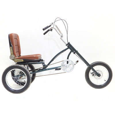 16 inch volwassen fiets driewieler schijfrem enkel snelheid aluminium pedaal 3 wielen fiets