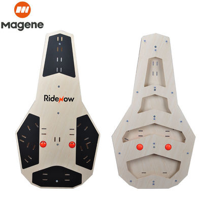 Power Trainer Board Bike Home Trainer Oefening Bike Trainer Fiets gemaakt van PU leer