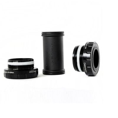 68-73mm AL7075 Aluminium PE Keramische Lagers 24mm Press-Fit Road Folding Bike Bottom Bracket