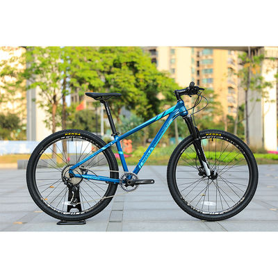 Aluminium frame bergfiets met interne kabel routing en tapered headtube