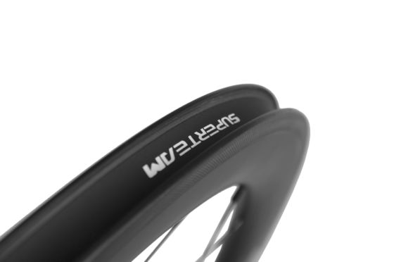 Superteam 38mm Road Wheelset met V-remremremmen en R13 Black Hub Elbow
