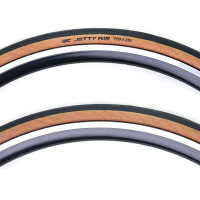 700x23/25/28C vouwbare Retro Yellow Edge 700C wegfietsband met zwart en geel