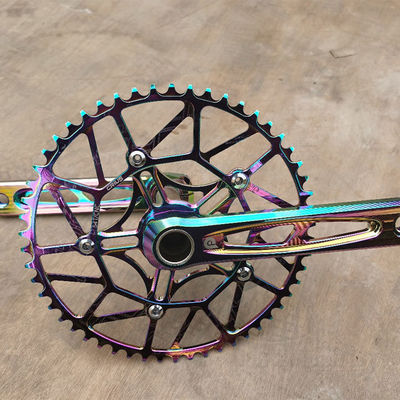Litepro Plus fietskraan 54T 170mm BCD 130mm Aluminium legering Holle kraan van Crius