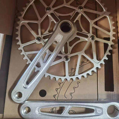 53T 56T 58T Wegfietsen Aluminium legering CNC Litepro Plus Fiets crankset 130mm BCD