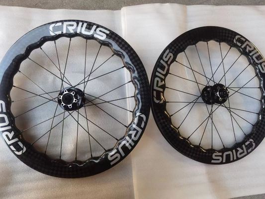 BMX Carbon Wheelset 1.8kg Gewicht voor Crius vouwfiets Langdurige prestaties