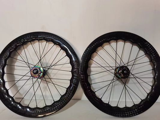 BMX Carbon Wheelset 1.8kg Gewicht voor Crius vouwfiets Langdurige prestaties