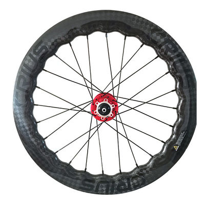 24-30h 20 inch 451 Carbon Wheelset vouwbaar Fiets Wheelset Clincher Disc Brake Carbon vouwfiets wielen