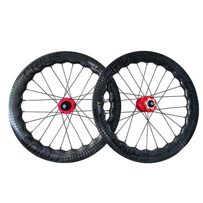 24-30h 20 inch 451 Carbon Wheelset vouwbaar Fiets Wheelset Clincher Disc Brake Carbon vouwfiets wielen