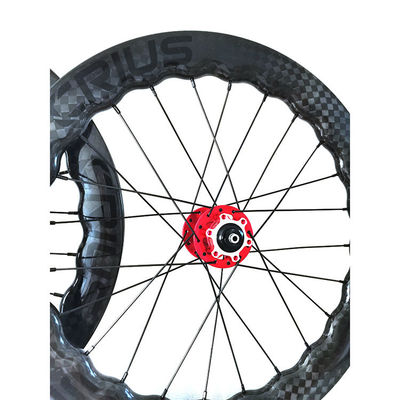 24-30h 20 inch 451 Carbon Wheelset vouwbaar Fiets Wheelset Clincher Disc Brake Carbon vouwfiets wielen